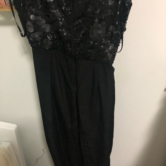 Aje black midi dress size 8 - Picture 3 of 4